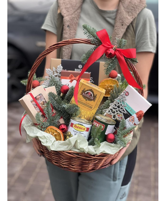 Новогодняя корзина №21