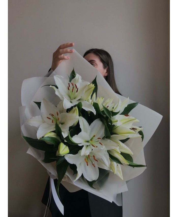 Букет с лилиями "Очарование"