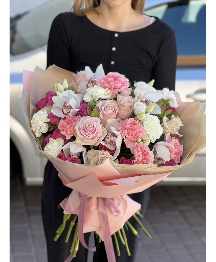 Букет с розами "Настроение"