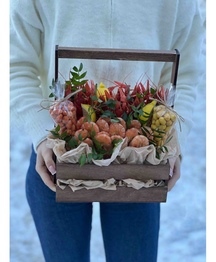 Мужской набор с морепродуктами